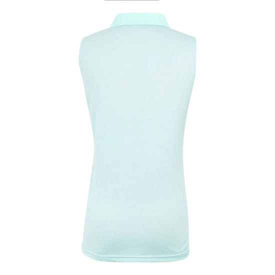 Regatta Womens/Ladies Tima II Sleeveless Polo Shirt (Icy Morn) - Image 2