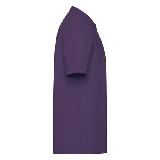 Fruit of the Loom Mens 65/35 Pique Polo Shirt (Purple) - Image 3