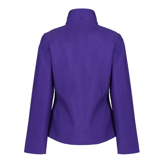 Regatta Womens/Ladies Ablaze Printable Softshell Jacket (Purple/White) - Image 2