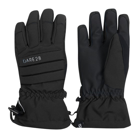 Dare 2B Womens/Ladies Charisma III Logo Ski Gloves (Black) - Image 3