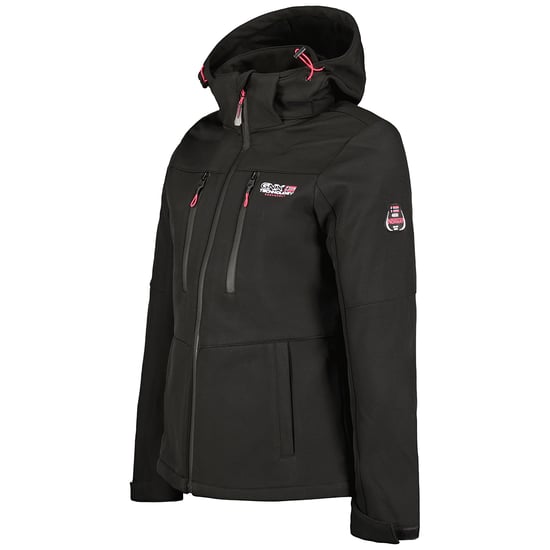 Chaqueta Outdoor Noruega Geográfica Chaqueta Softshell Timmex Negro - Image 2