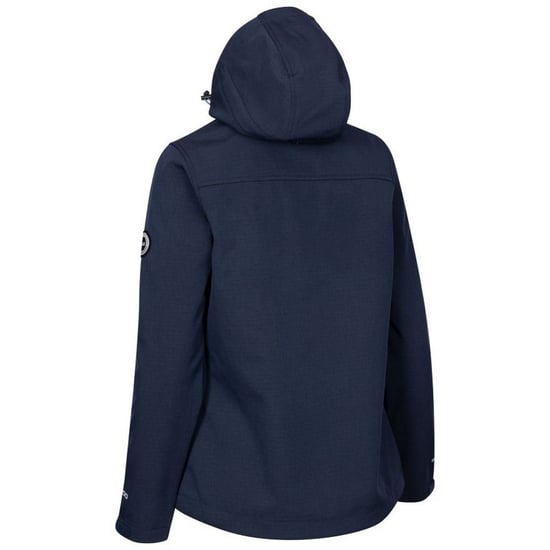 Womens/Ladies Christine DLX Soft Shell Jacket (Navy Marl) - Image 2