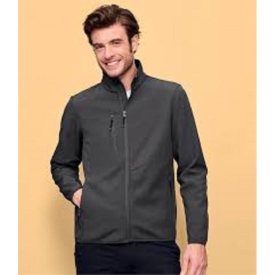 Regatta Mens Honesty Made Recycled Softshell Jacket (Seal Grey) - Image 2
