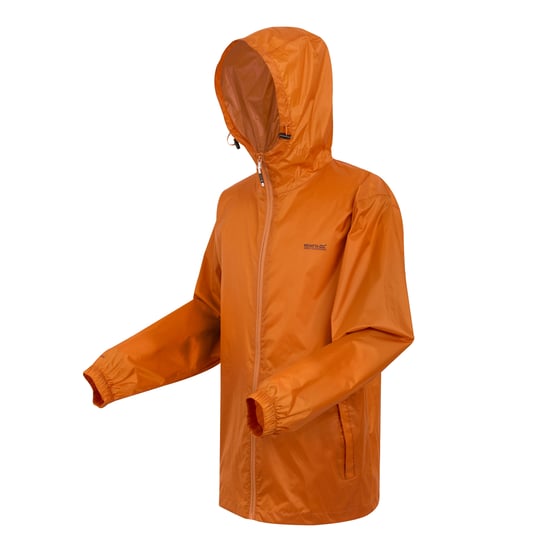 Regatta Mens Pack It III Waterproof Jacket (Fox) - Image 3