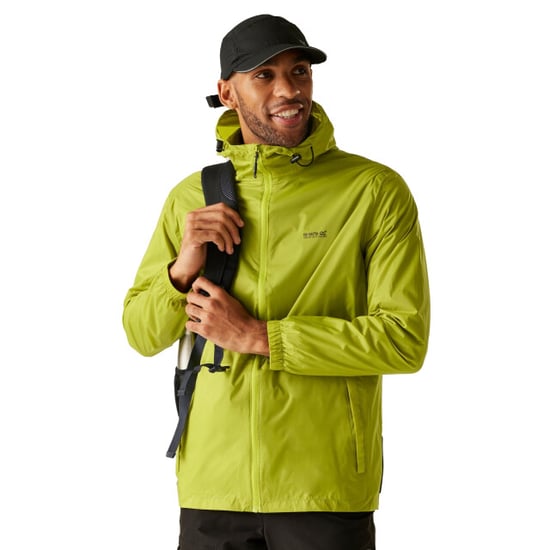 Regatta Mens Pack It III Waterproof Jacket (Grenoble Green) - Image 4