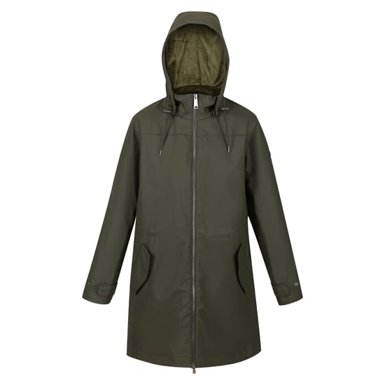 Regatta Womens/Ladies Fantine Baffled Padded Jacket (Dark Khaki) - Image 1