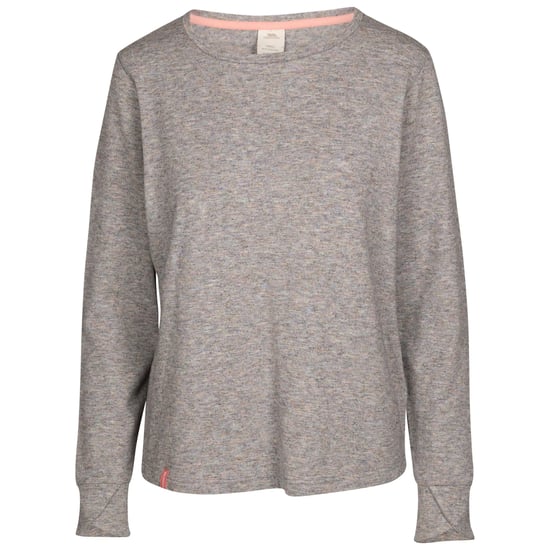 Trespass Womens/Ladies Rina Marl Long-Sleeved Top (Grey) - Image 1