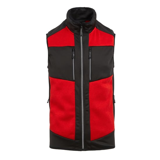Regatta Mens E-Volve Stretch Body Warmer (Classic Red/Black) - Image 1