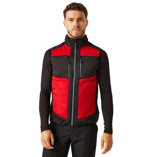 Regatta Mens E-Volve Stretch Body Warmer (Classic Red/Black) - Image 3