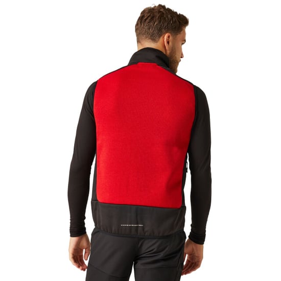 Regatta Mens E-Volve Stretch Body Warmer (Classic Red/Black) - Image 4