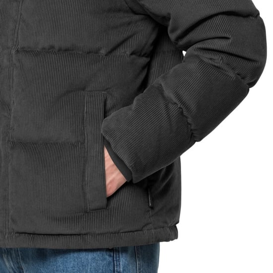 Jack Wolfskin Chaqueta invierno Nature Chaqueta pana Negro - Image 3