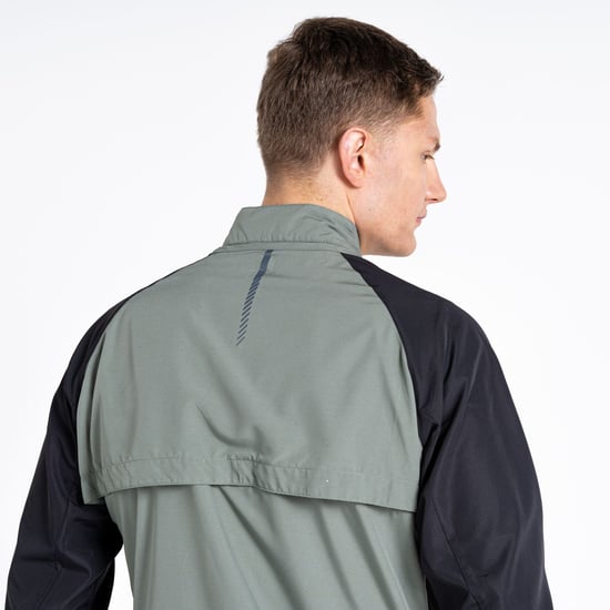 Dare 2B Mens Oxidate Windshell Jacket (Agave Green/Black) - Image 4