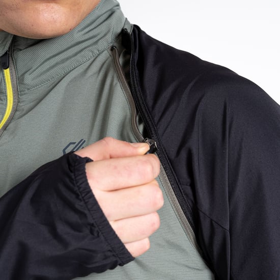 Dare 2B Mens Oxidate Windshell Jacket (Agave Green/Black) - Image 5