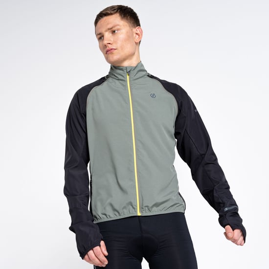 Dare 2B Mens Oxidate Windshell Jacket (Agave Green/Black) - Image 6