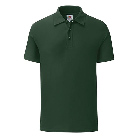 Fruit of the Loom Mens Tailored Polo Shirt (Bottle Green) - Image 1