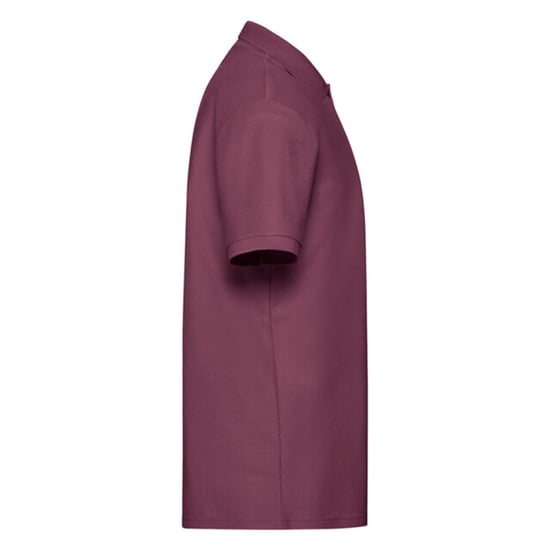 Fruit of the Loom Mens 65/35 Pique Polo Shirt (Burgundy) - Image 3
