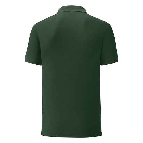 Fruit of the Loom Mens Tailored Polo Shirt (Bottle Green) - Image 2
