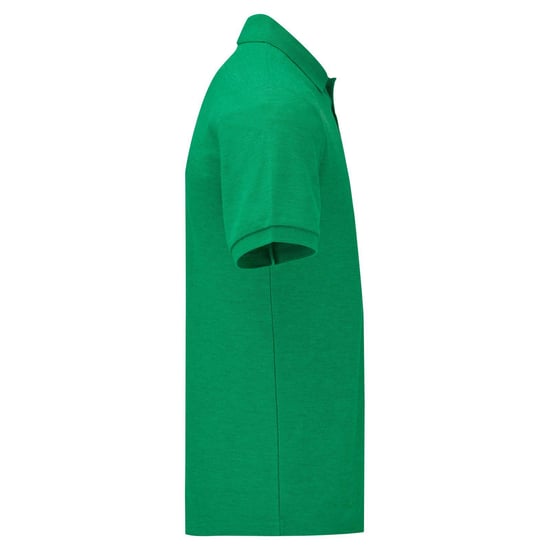 Fruit of the Loom Mens Tailored Polo Shirt (Green Heather) - Image 3