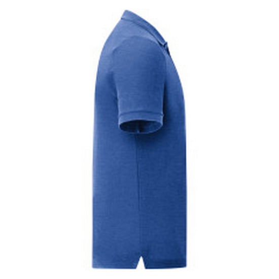 Fruit Of The Loom Mens Iconic Polo Shirt (Royal Blue Heather) - Image 3