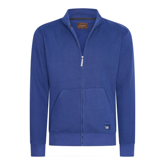 Cappuccino Italia Suéteres Fleece Zip Jack Azul - Image 1