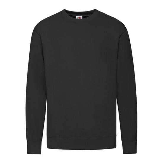 Fruit of the Loom Unisex Adult Lightweight Set-in Sweatshirt (Black) - Image 1