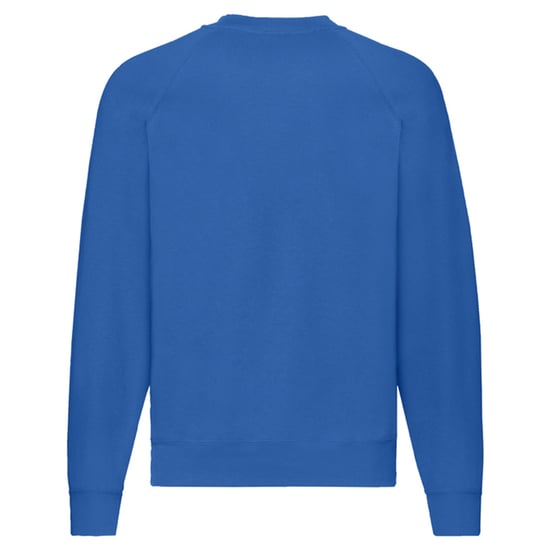 Fruit of the Loom Unisex Adult Classic Raglan Sweatshirt (Royal Blue) - Image 2