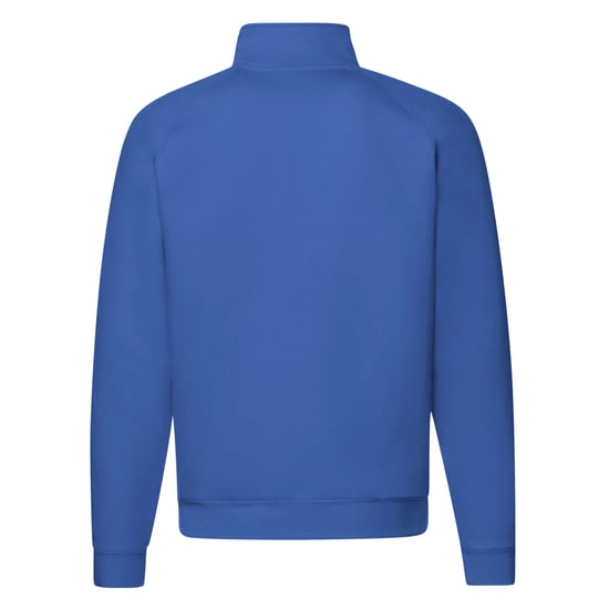 Fruit of the Loom Unisex Adult Premium Quarter Zip Raglan Sweatshirt (Royal Blue) - Image 2