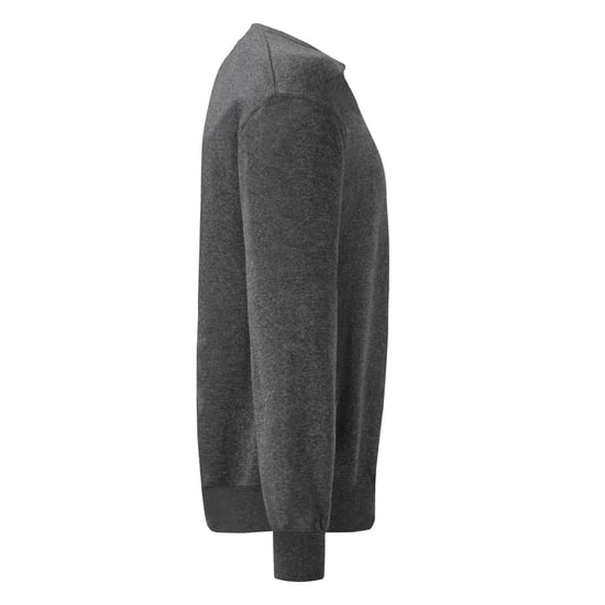 Fruit of the Loom Unisex Adult Classic Heather Set-in Sweatshirt (Dark Grey) - Image 3