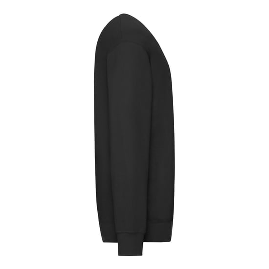 Fruit of the Loom Unisex Adult Lightweight Set-in Sweatshirt (Black) - Image 3