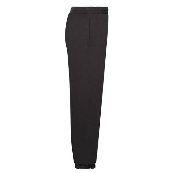 Fruit of the Loom Childrens/Kids Elasticated Cuff Classic Jogging Bottoms (Black) - Image 3