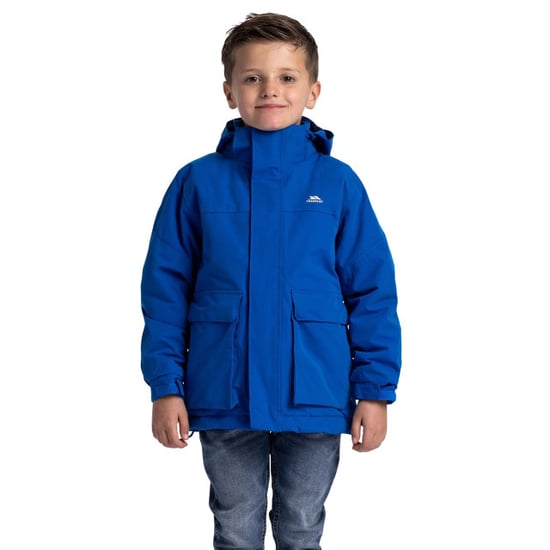 Trespass Boys Lost TP50 Waterproof Jacket (Blue) - Image 3