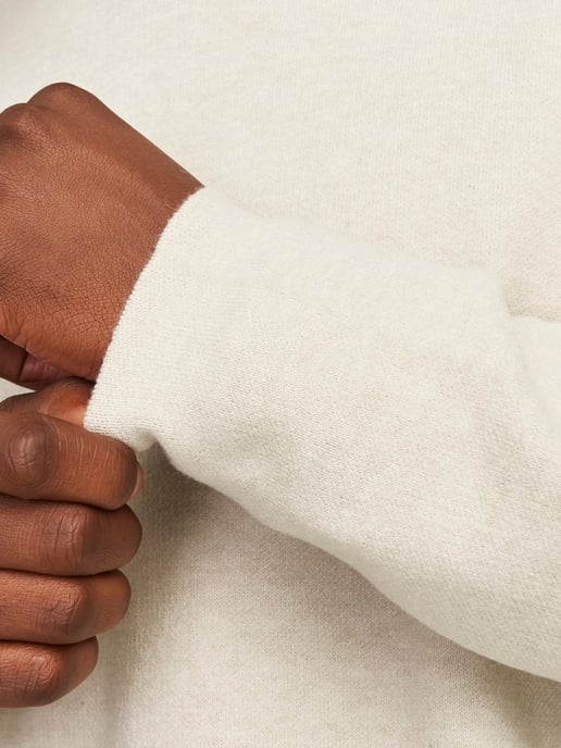 Jack & Jones Bradfort Knit Crew Neck Beige - Image 5