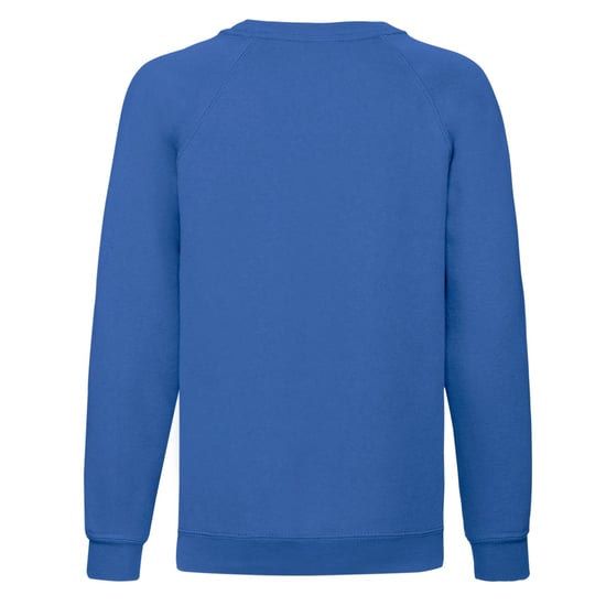 Fruit of the Loom Childrens/Kids Classic Raglan Sweatshirt (Royal Blue) - Image 2