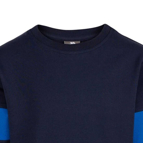 Trespass Boys Antro Long-Sleeved Sweatshirt (Navy) - Image 4