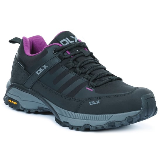 Womens/Ladies Roisin DLX Walking Trainers (Black) - Image 1