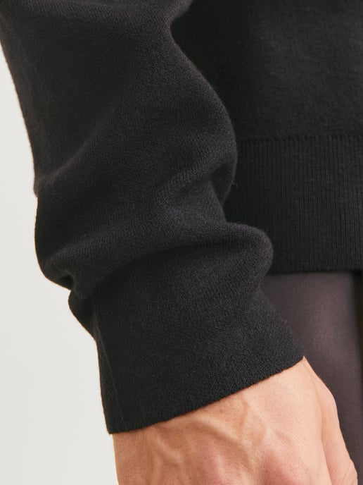 Jack & Jones Bradfort Knit Crew Neck Negro - Image 5