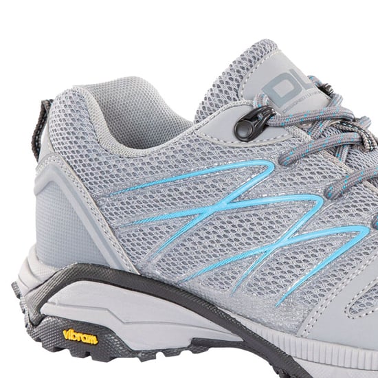 Womens/Ladies Zindzi DLX Walking Shoes (Grey) - Image 3