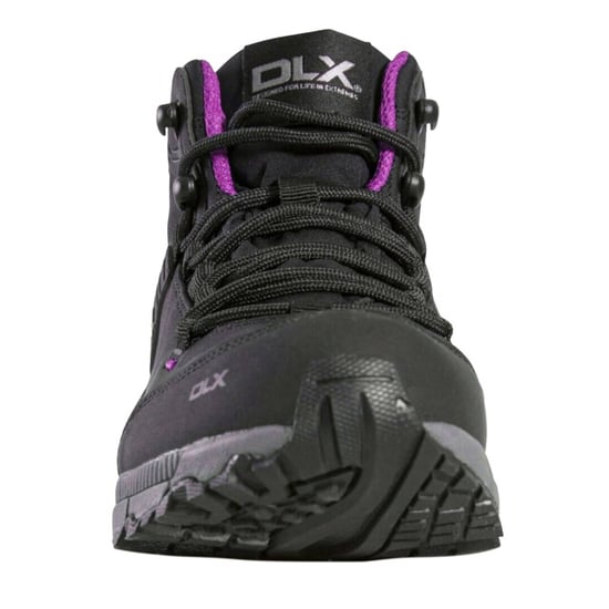 Womens/Ladies Roisin DLX Walking Trainers (Black) - Image 4