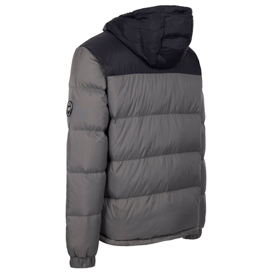 Trespass Mens Erris Down Jacket (Storm Grey) - Image 2