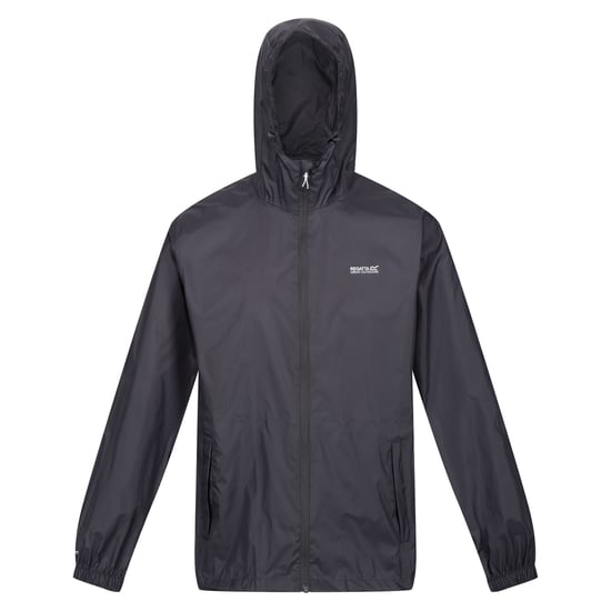 Regatta Mens Pack It III Waterproof Jacket (Seal Grey) - Image 1