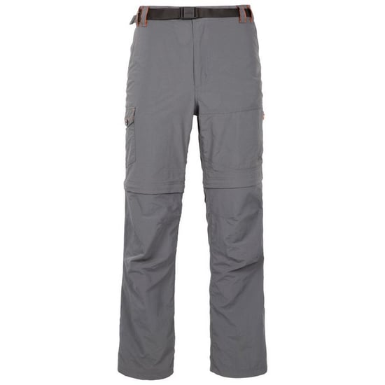 Trespass Mens Rynne B Mosquito Repellent Cargo Trousers (Carbon) - Image 1