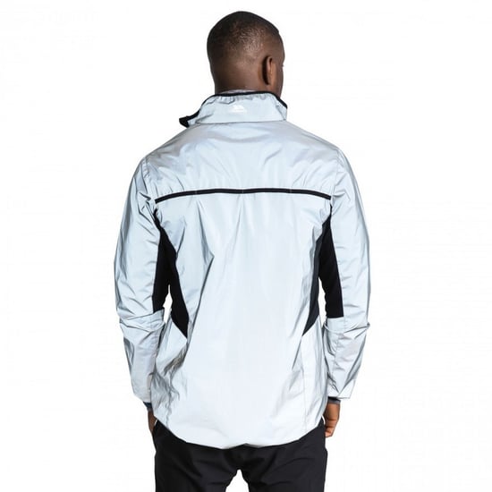 Trespass Mens Zig Reflective Active Jacket (Silver Reflective) - Image 2