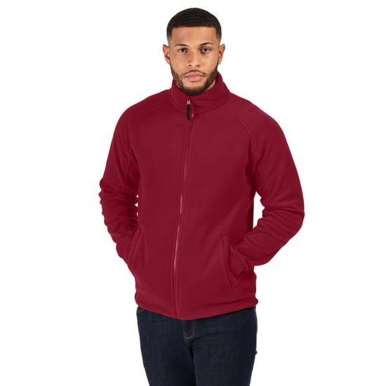 Regatta Mens Thor III Fleece Jacket (Bordeaux) - Image 3