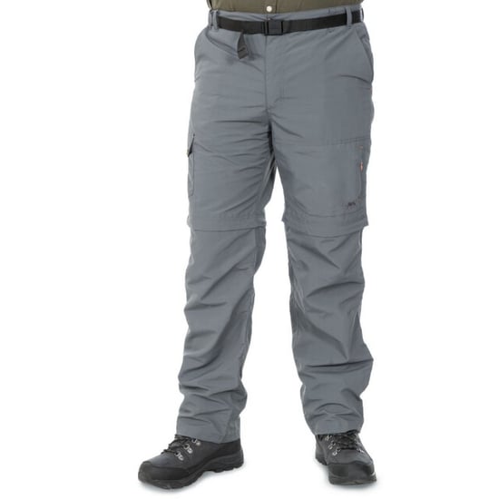 Trespass Mens Rynne B Mosquito Repellent Cargo Trousers (Carbon) - Image 3