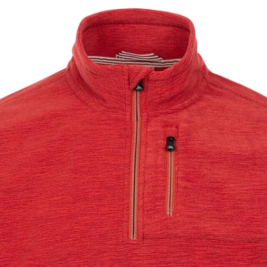 Trespass Mens Farnworth AT100 Fleece Top (Salsa) - Image 4