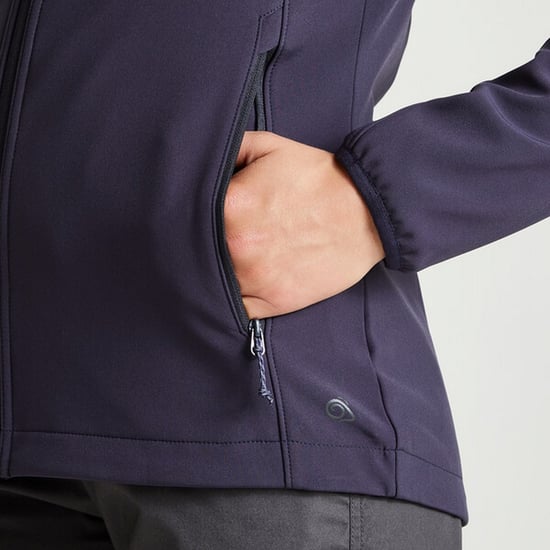 Craghoppers Womens/Ladies Expert Basecamp Soft Shell Jacket (Dark Navy) - Image 2