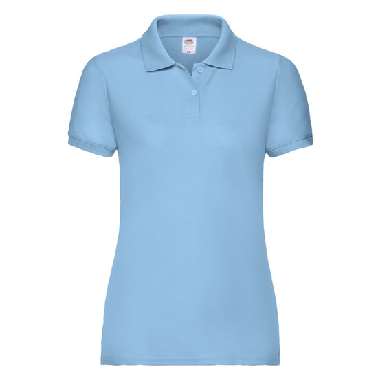 Fruit of the Loom Womens/Ladies Polo Shirt (Sky Blue) - Image 1