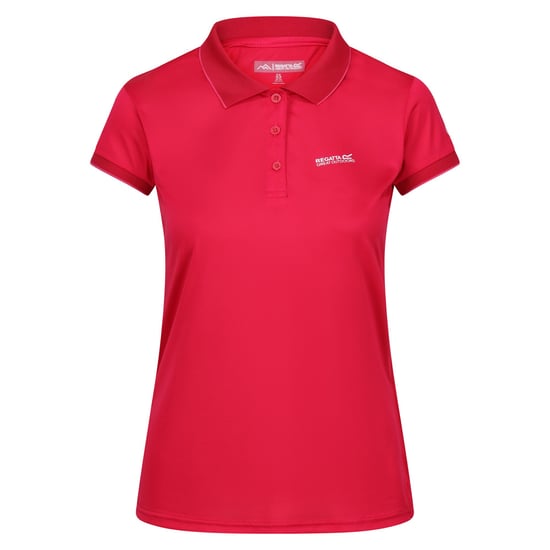 Regatta Womens/Ladies Remex II Polo Neck T-Shirt (Pink Potion Solid) - Image 1