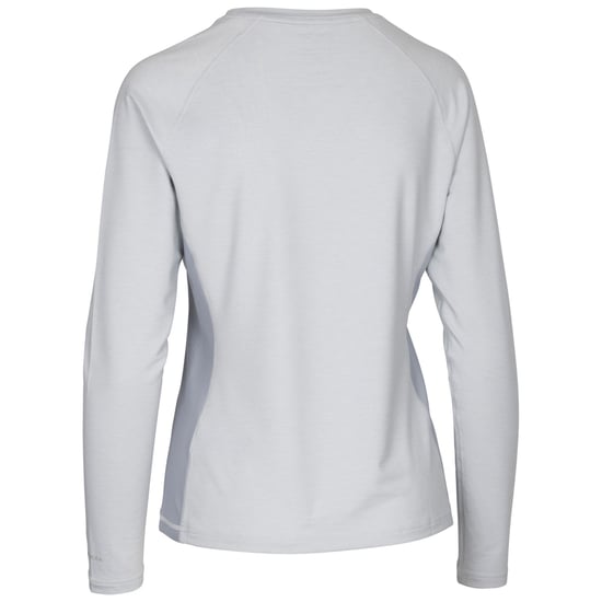 Womens/Ladies Katherine DLX Top (Pale Grey Marl) - Image 2