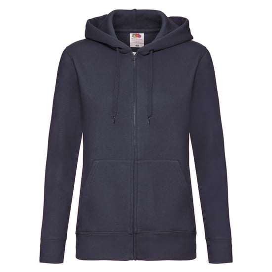 Fruit of the Loom Womens/Ladies Premium Sweat Hoodie (Deep Navy) - Image 1